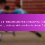 2-4-4 Formace: Ofenzivní tlak, Šířka, Střelba na branku
