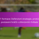 Odkopnutí od branky: Rychlé přechody, Pozicování hráčů, Ofenzivní akce