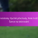 Taktické fauly: Zastavení protiútoků, Pozicování, Hráčské role